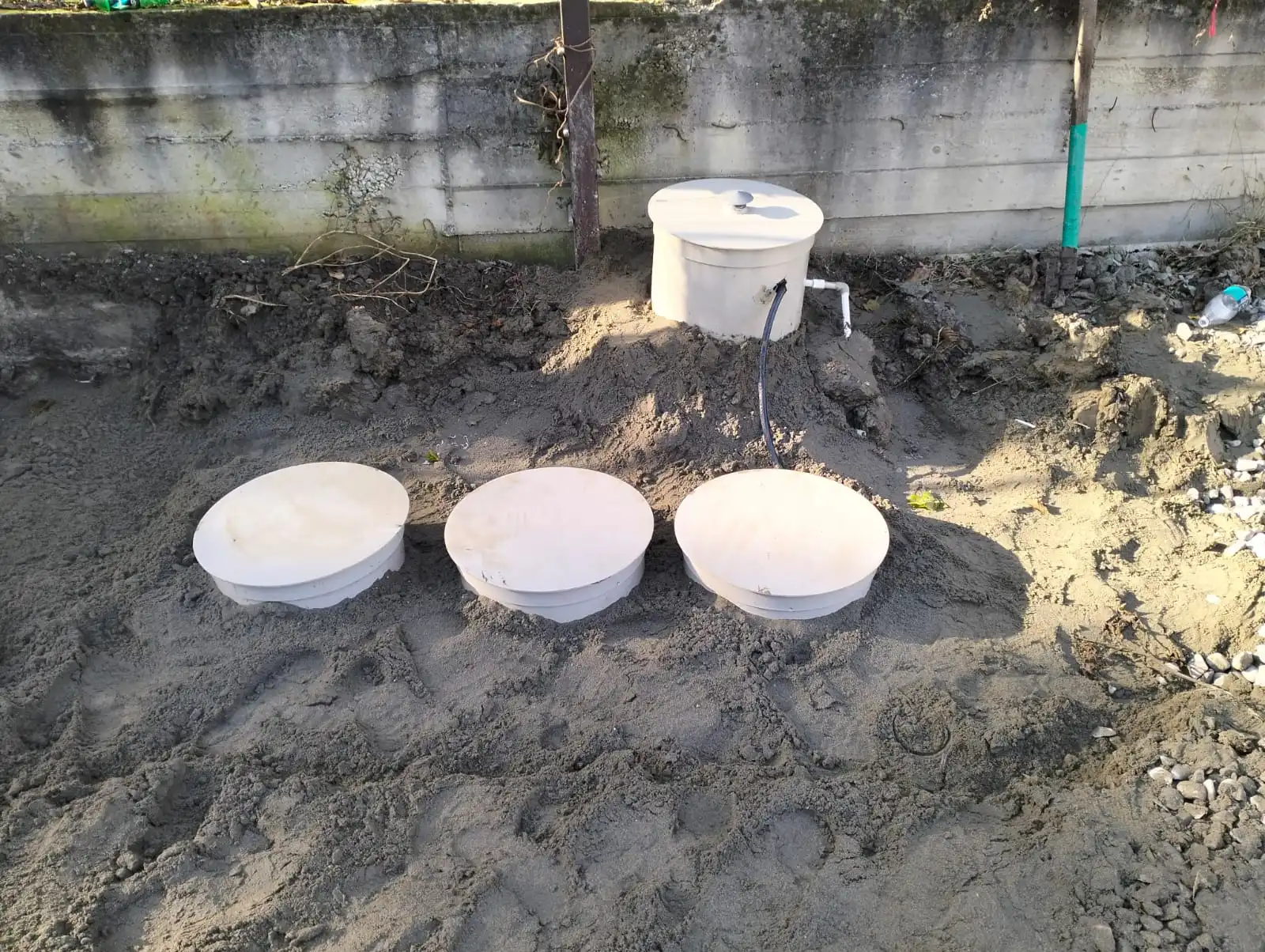 После монтажа